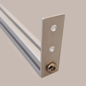 Endekoblingsplate for T-30 profiler 30x90x3mm