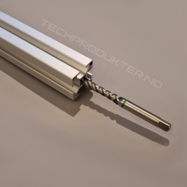 Gjenging av aluminumsprofiler