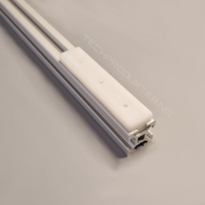 Glideplate for T-20 profiler i hvit POM